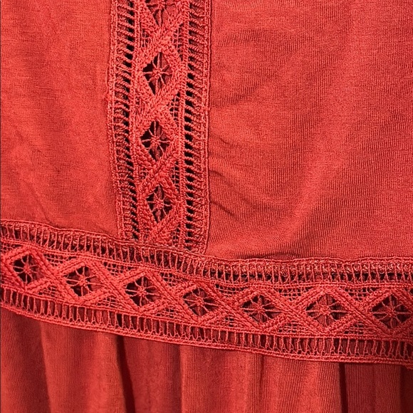 Garage Burnt orange romper Sz small - Picture 3 of 11